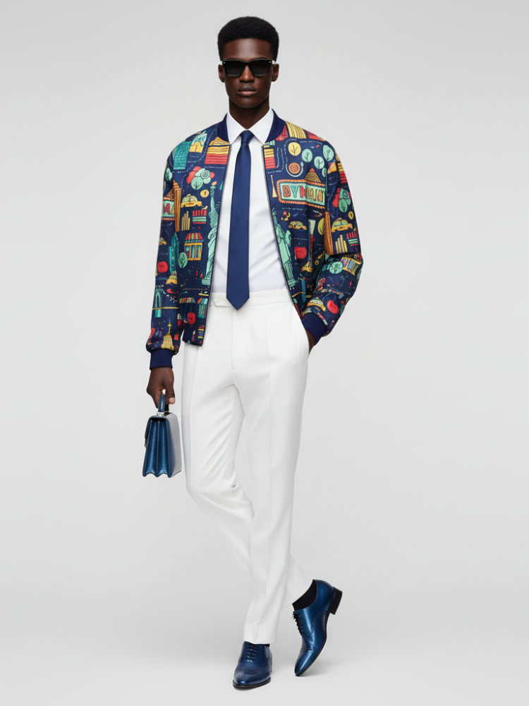 Men's MIDTOWN Bomber Jacket BYMANYC ® New York-2