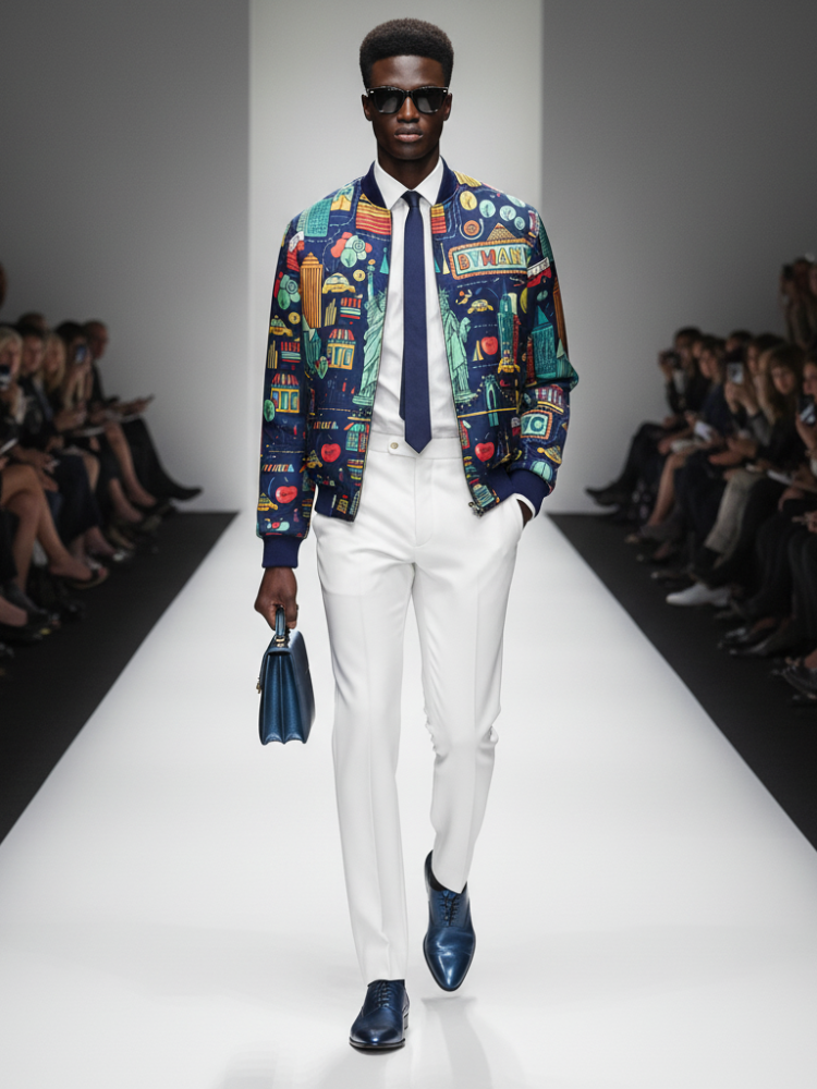 Men's MIDTOWN Bomber Jacket BYMANYC ® New York-0