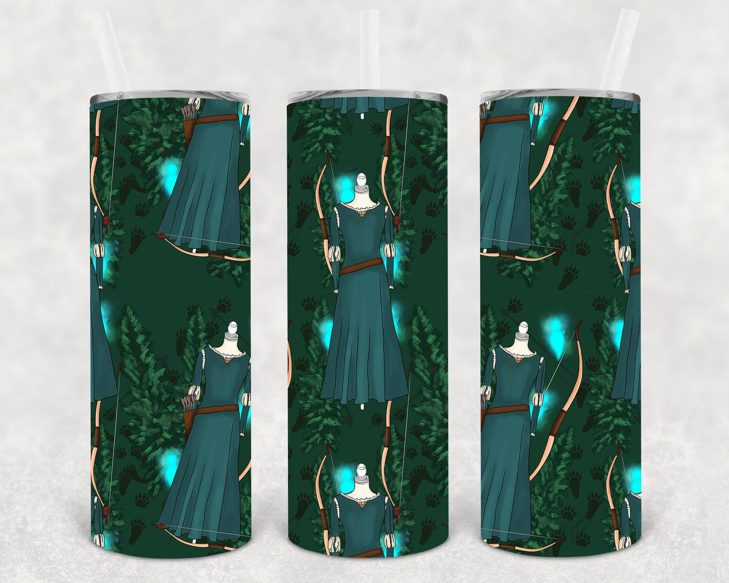 Merida Dress 20 oz Skinny Tumbler