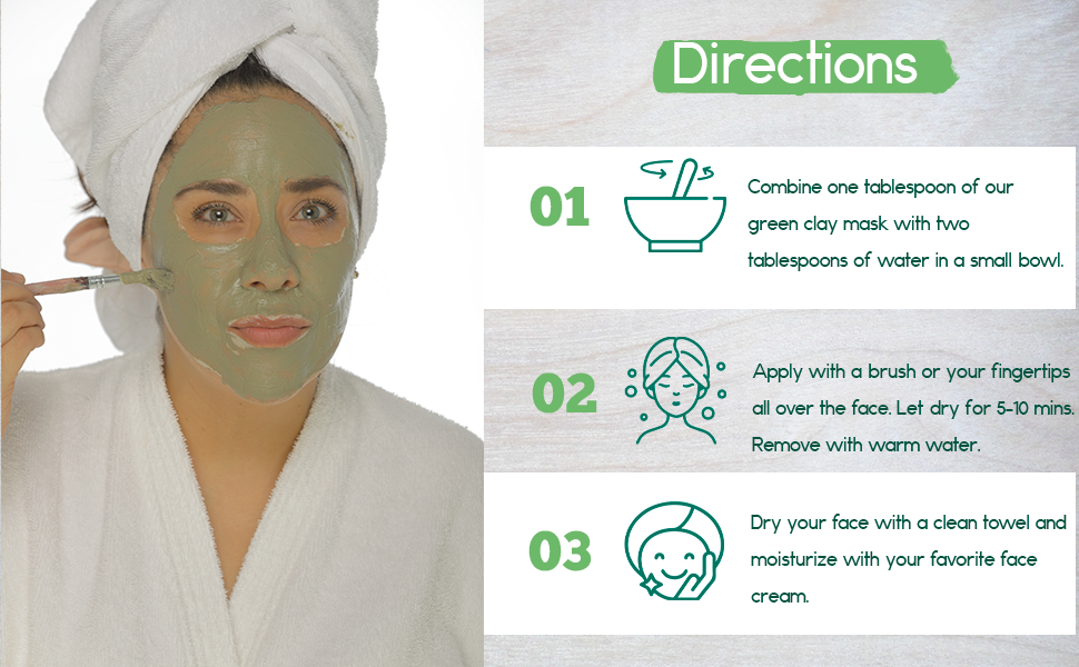 Green Clay Mask | Pore-Refining Facial Detox