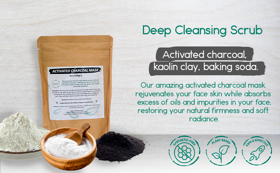 Activated Charcoal + Mud & Arnica Facial Masks Bundle