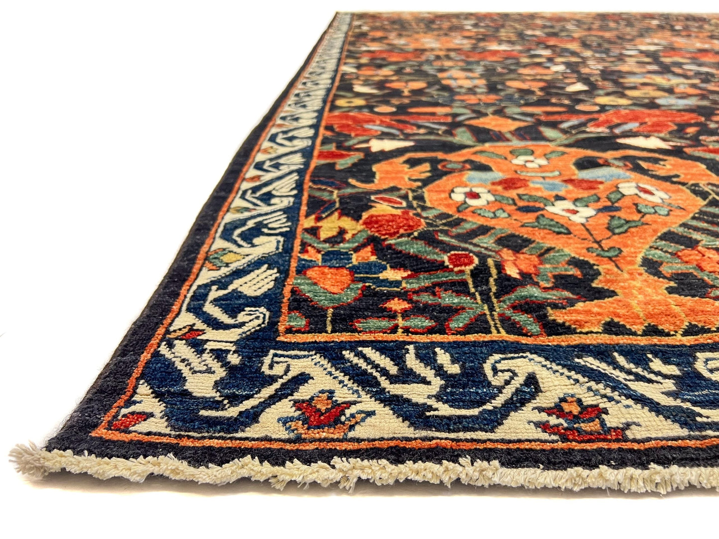 Persian Vase Design (9x12) black/multicolor-2