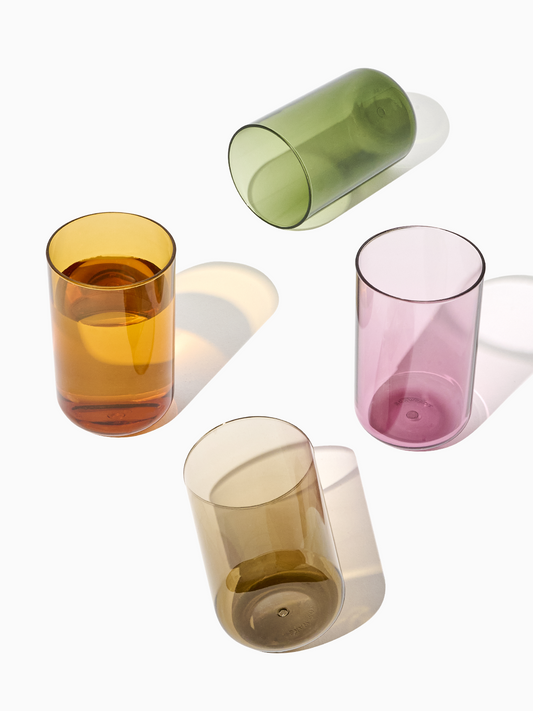 RESERVE 10oz Tumbler Tritan™ Copolyester Glass - Mixed Color Set - Bulk-0