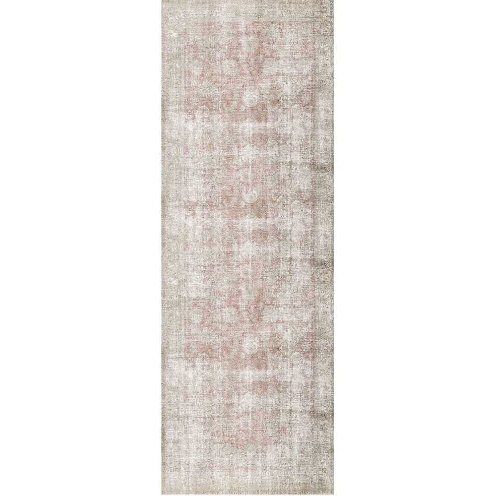Vintage Adeline Modern in Beige : Runner Rug-0