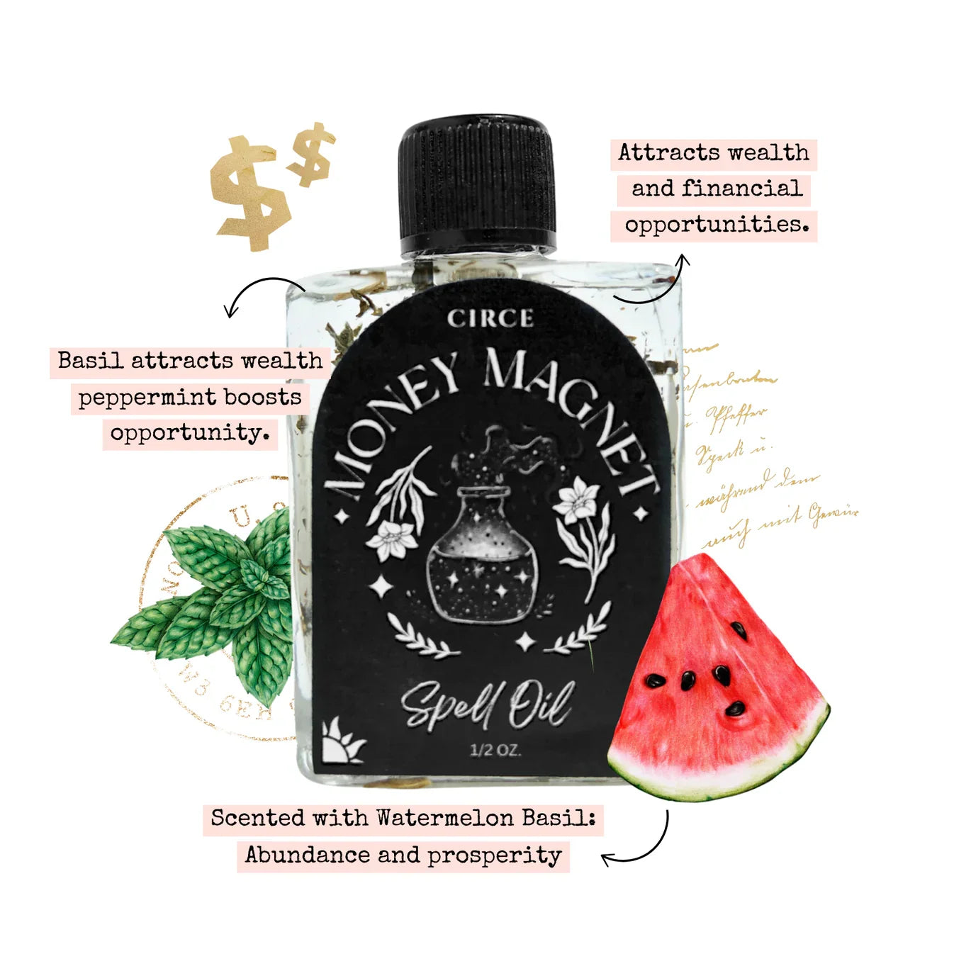 Demeter’s Abundance Ritual Set – Prosperity Blend & Money Magnet Oil