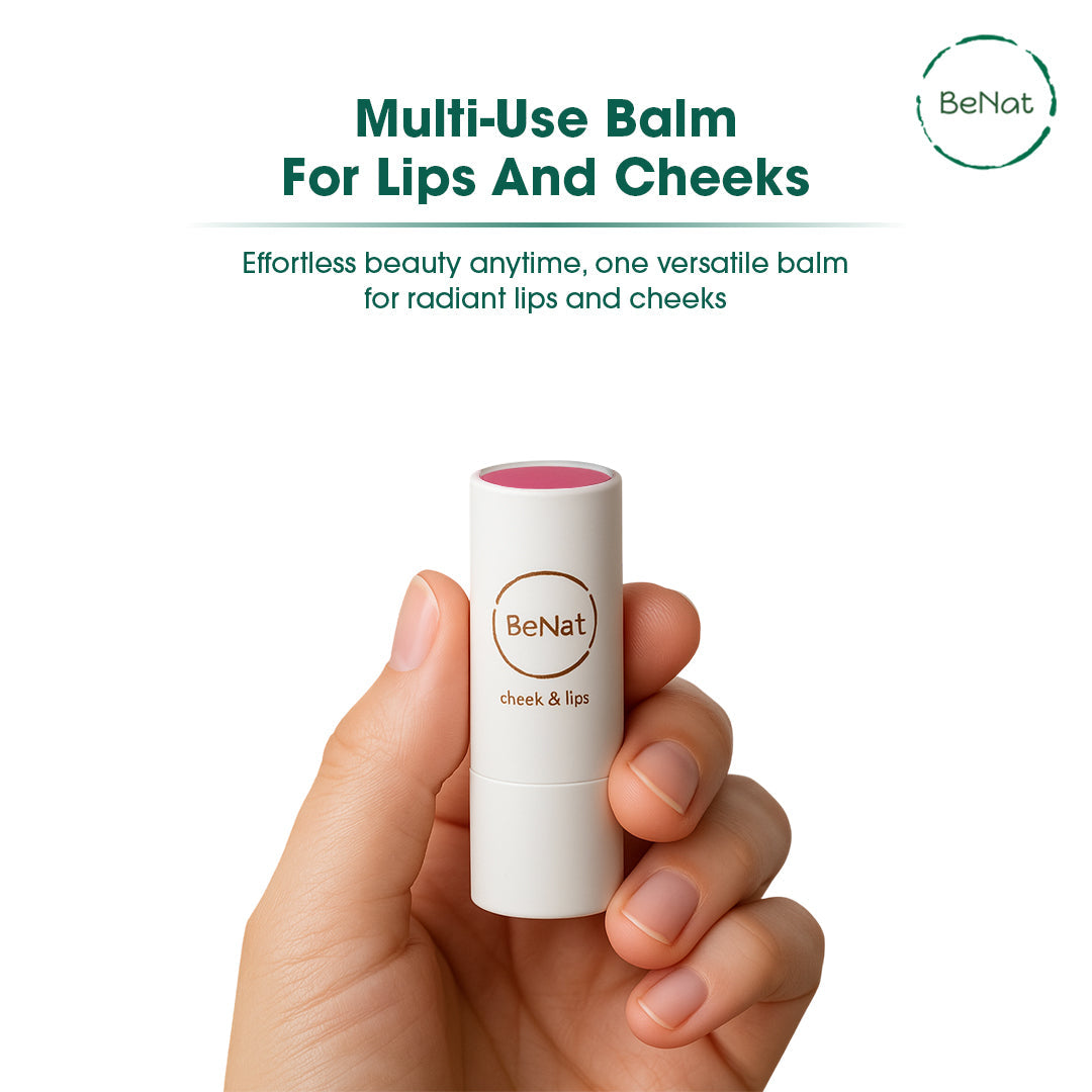 Lip & Cheek Bloom. 2 in 1 Natural Lipstick for Vibrant Color.-1