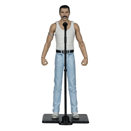 Music Maniacs Rock Wave 3 Queen Freddie Mercury 6" Scale Action Figure