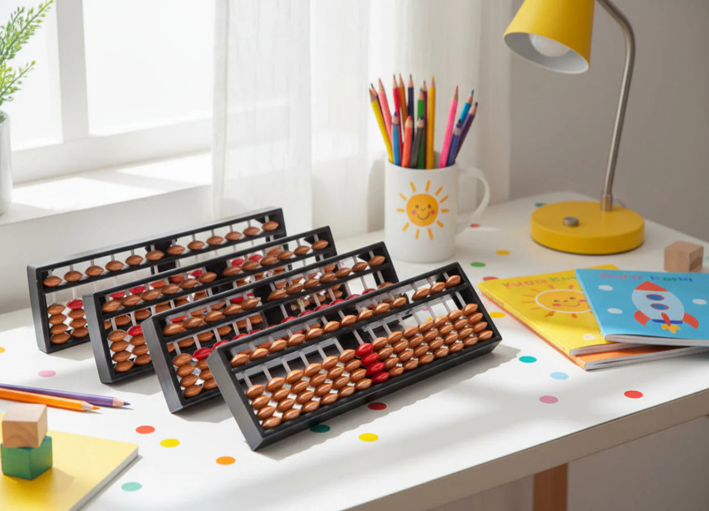 Children's Abacus for Building Arithmetic Skills