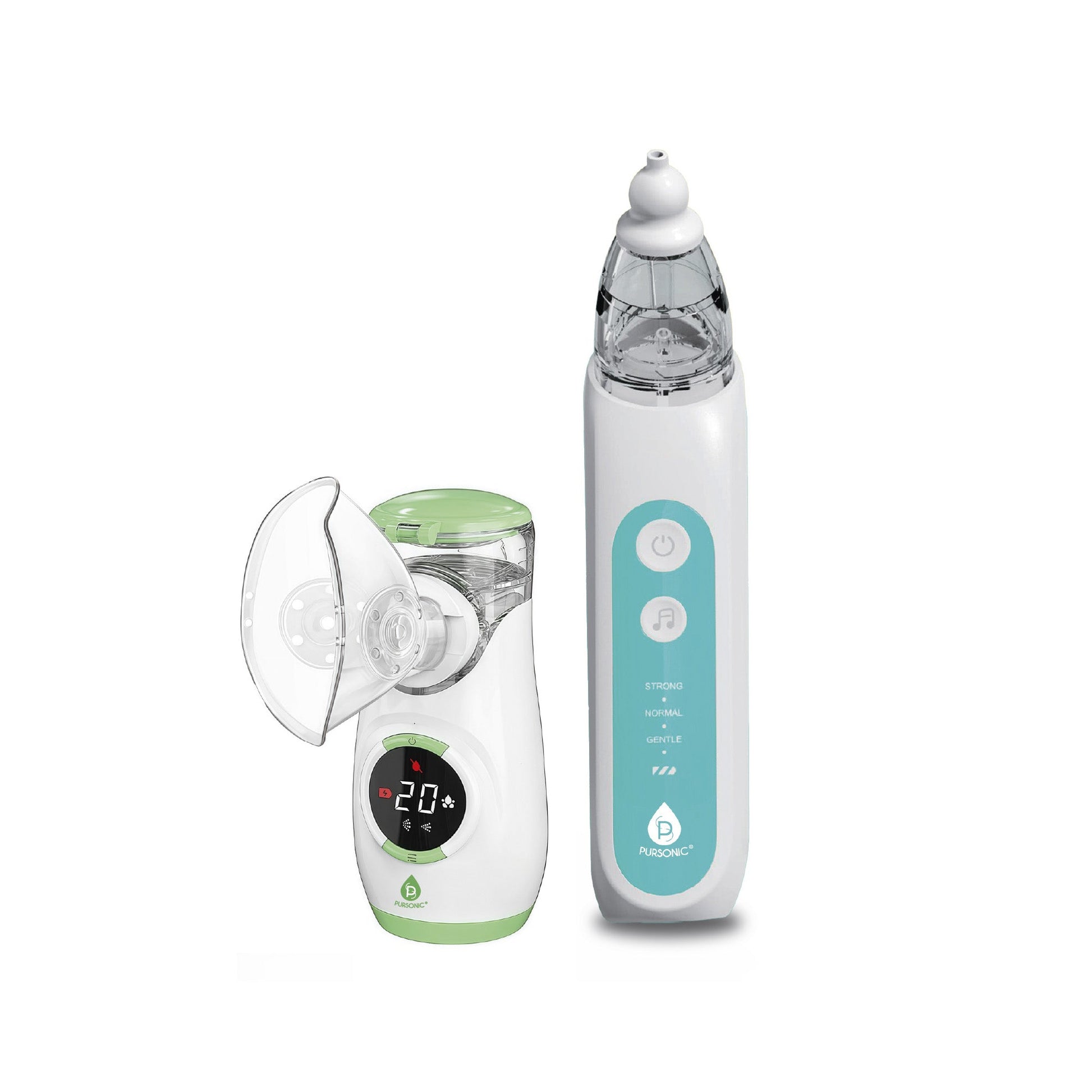Mesh Nebulizer with Baby Nasal Aspirator – Complete Breathing & Relief Kit-0