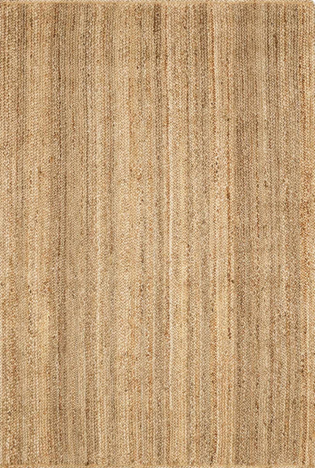 Shippagan Tan Jute Braided Rug-0