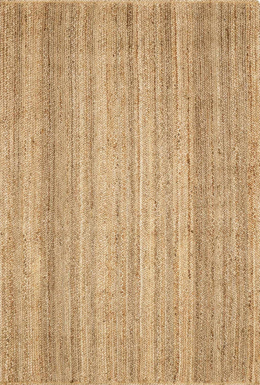 Shippagan Tan Jute Braided Rug-0