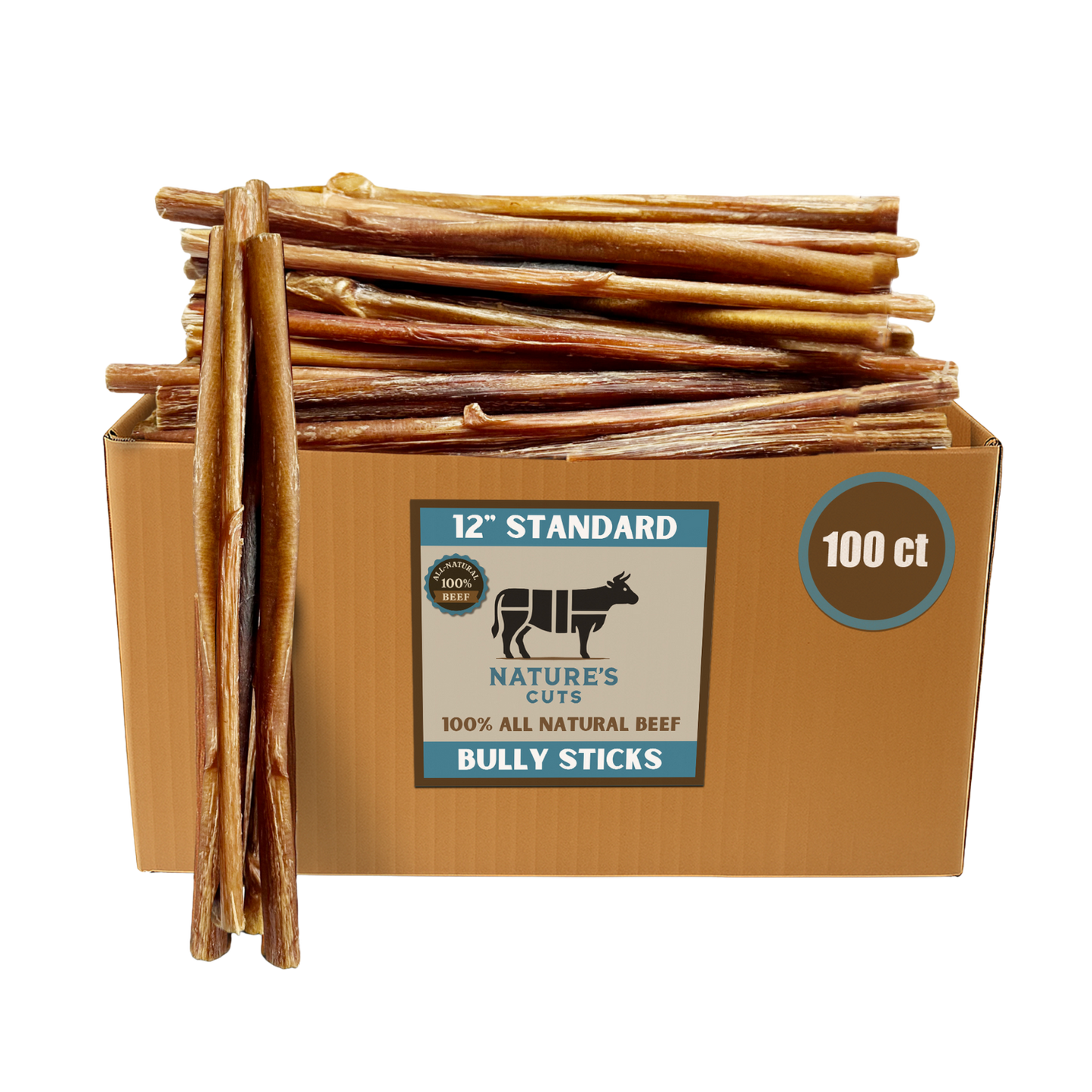 12" Standard Bulk Bully Sticks-5