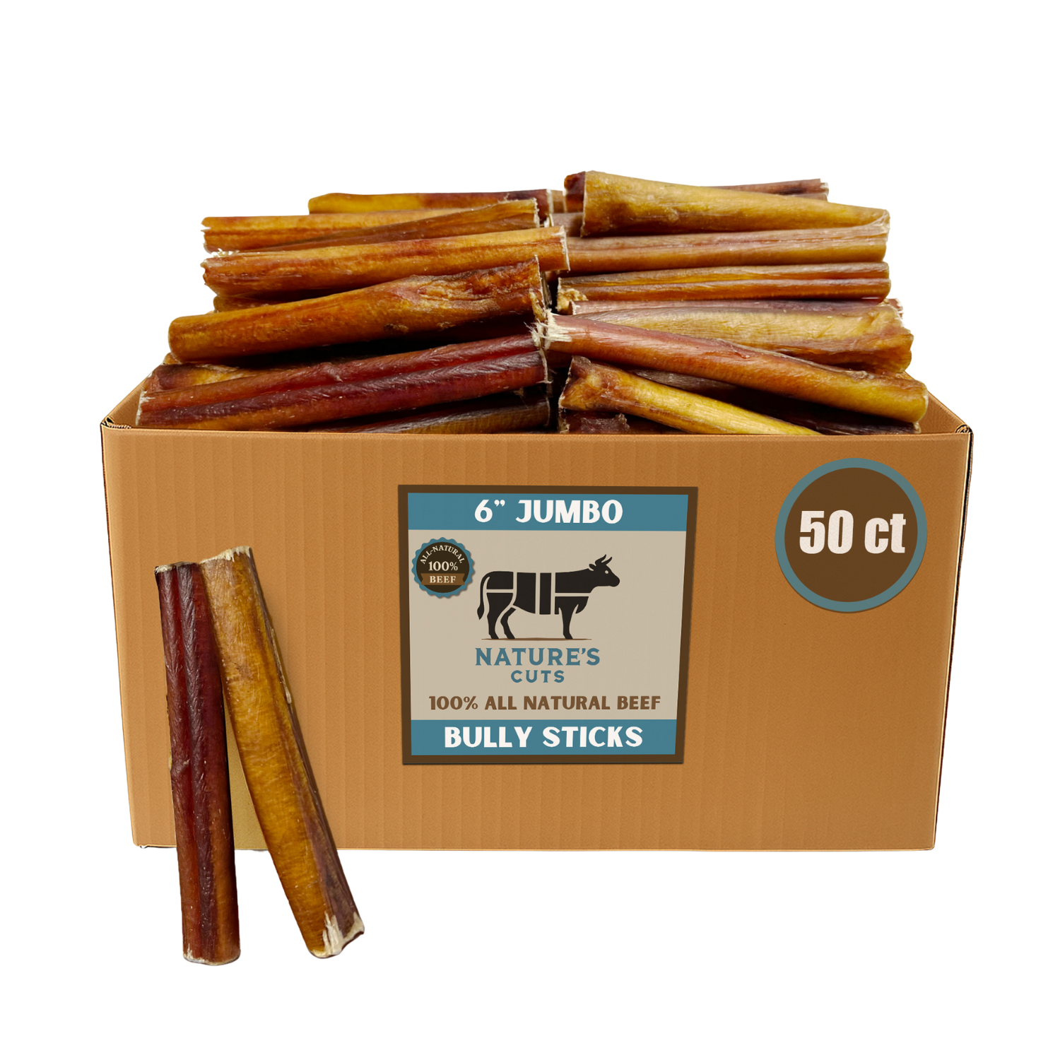 6" Jumbo Bulk Bully Sticks-0