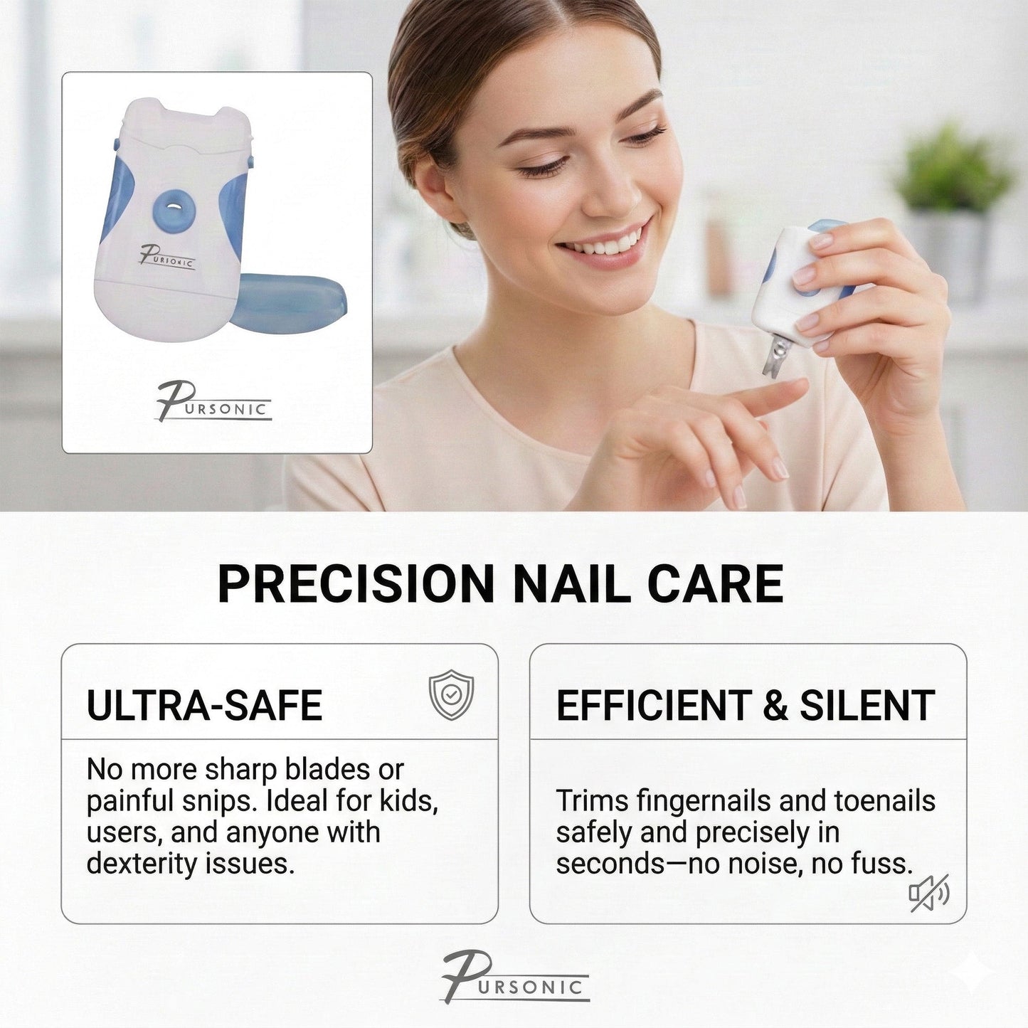 Portable Electric Nail Trimmer & Filer-1