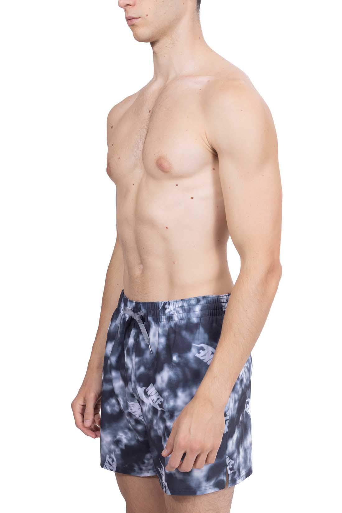 NIKE - Men's swim shorts with all-over logo-3