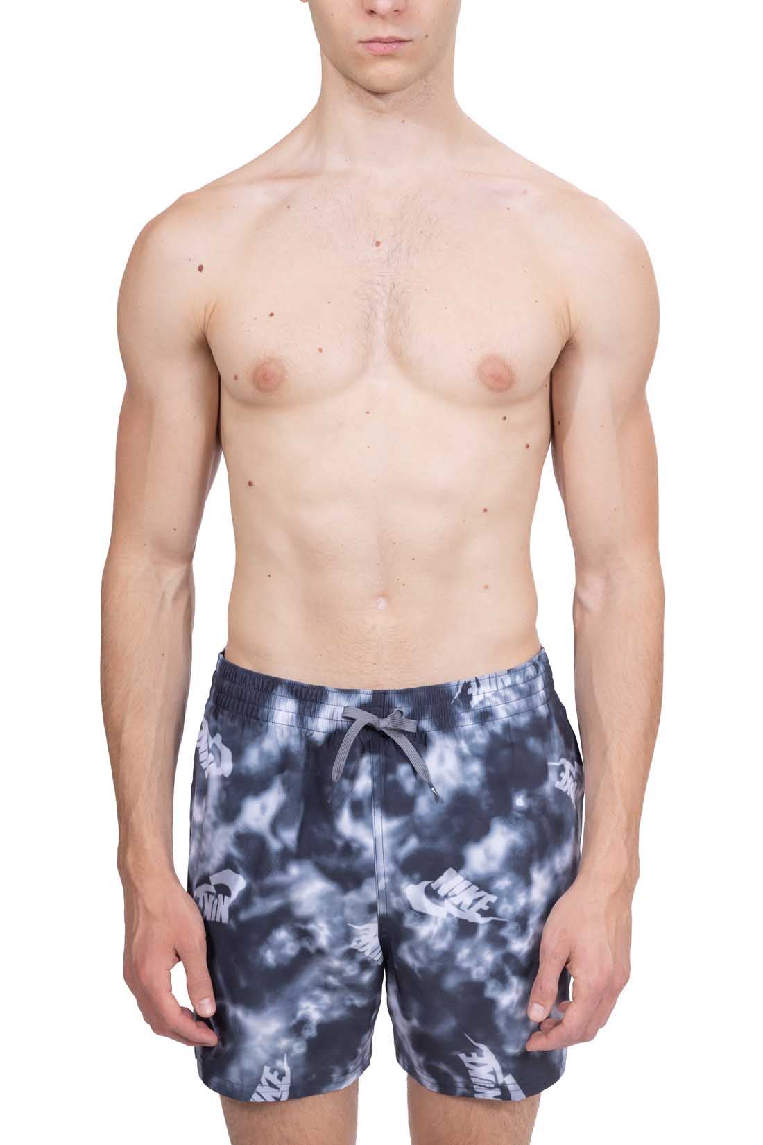 NIKE - Men's swim shorts with all-over logo-12