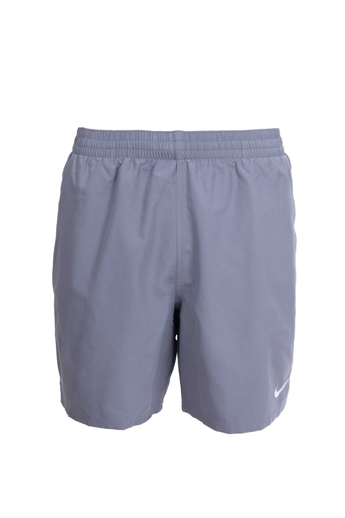 NIKE - Men's long swim shorts with Swoosh logo  - Size M-0