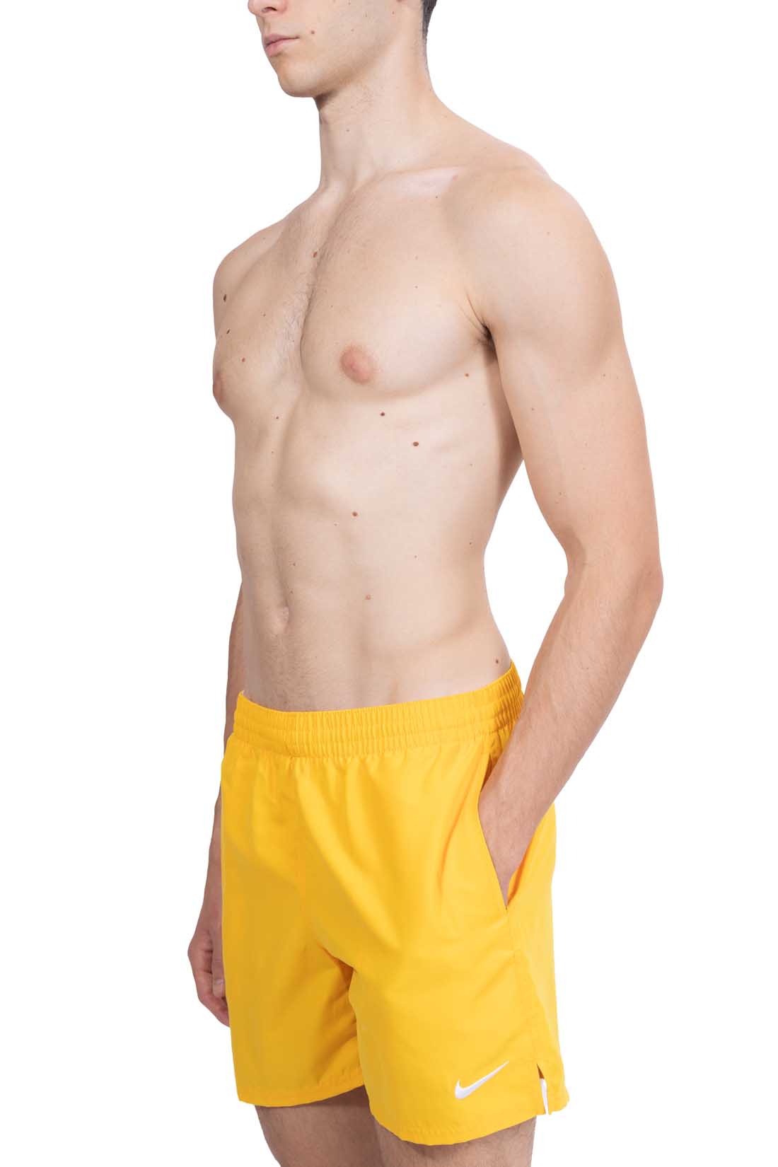 NIKE - Men's short swim shorts with Swoosh logo  - Size XL-18