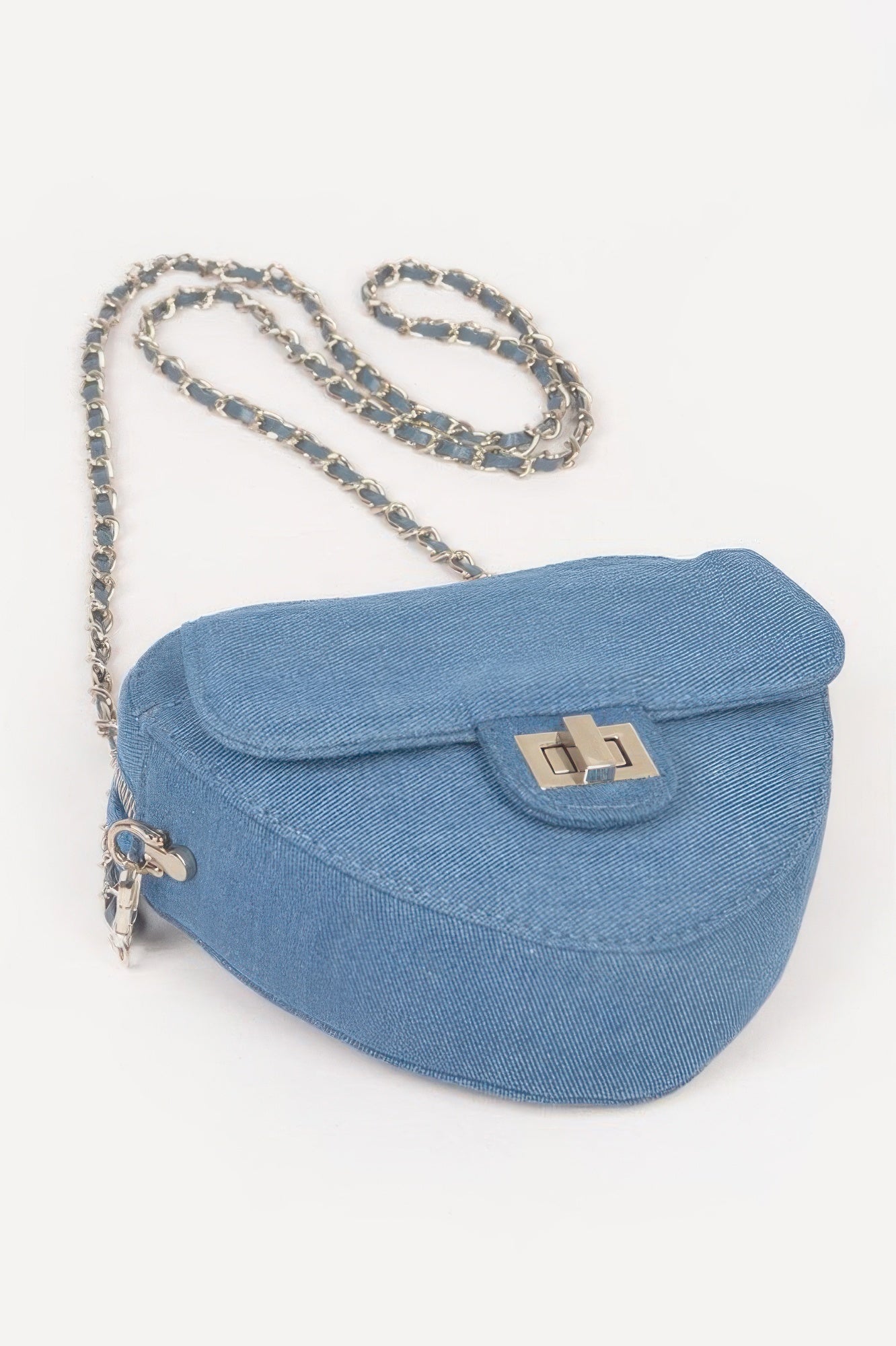 NOHO Heart Denim Crossbody - New Collection Los Angeles - BYMANYC ® New York-1