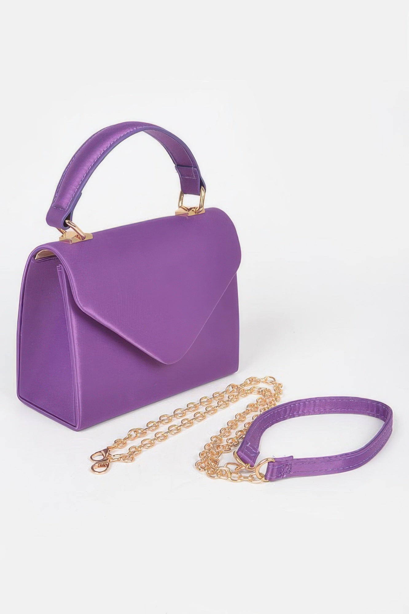 NOLITA Satin Top Handle Flap - New Collection Los Angeles - BYMANYC ® New York-1