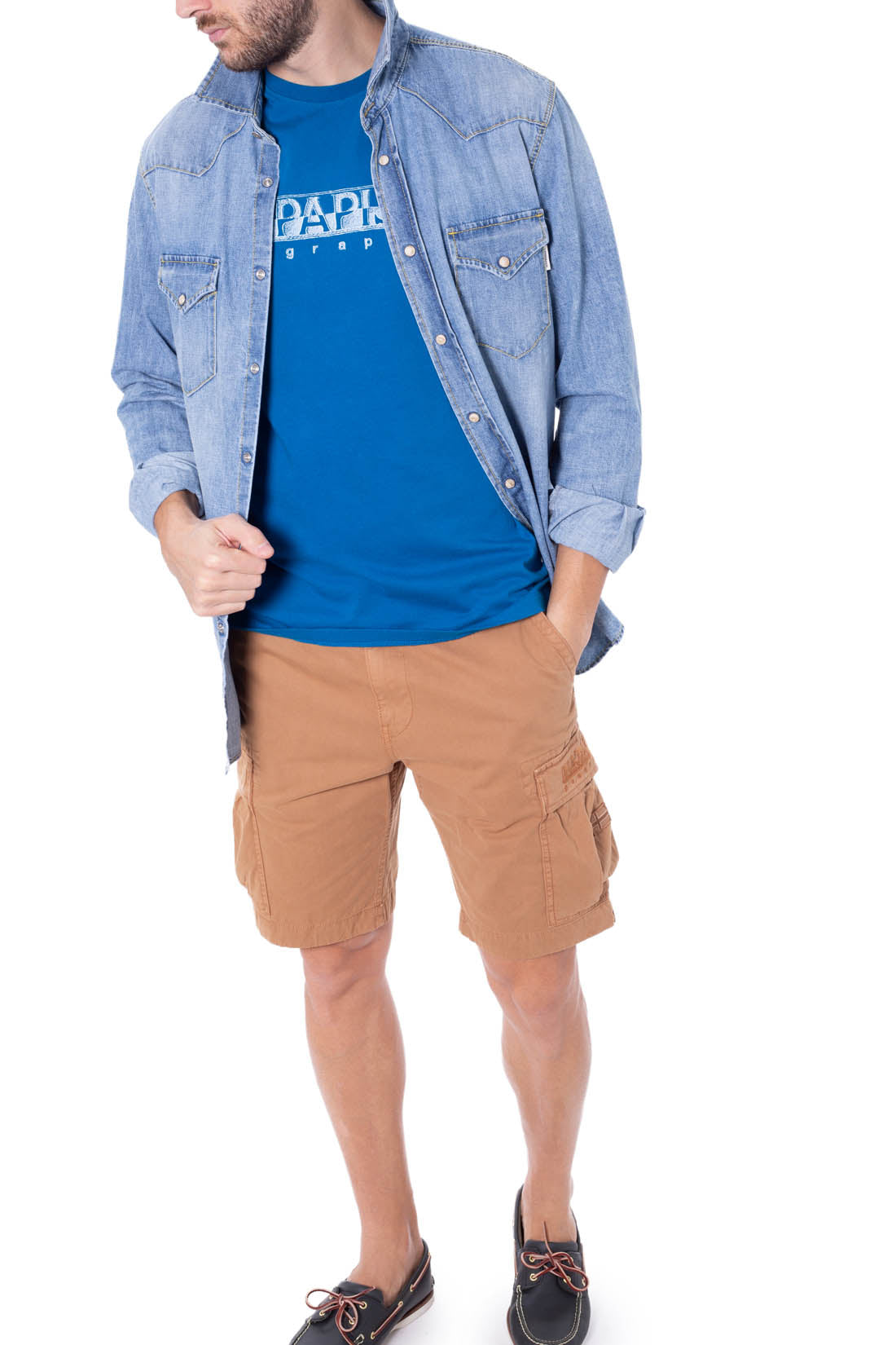 NAPAPIJRI - Men's logo T-shirt - Size S-3