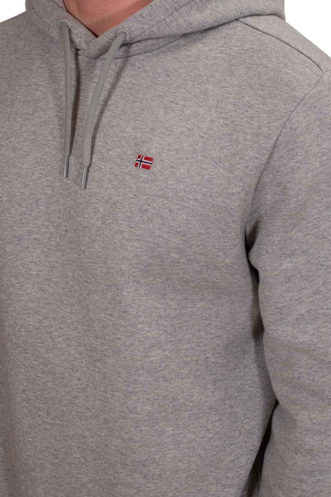 NAPAPIJRI - Men's winter Balis Hood sweatshirt  - Size XL-8
