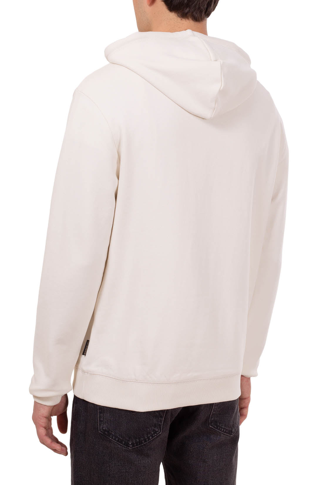 NAPAPIJRI - Men's contrast texture logo hoodie  - Size L-2