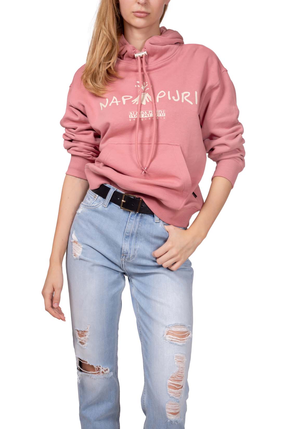 NAPAPIJRI - Women's Orellana hoodie with logo print  - Size S-3