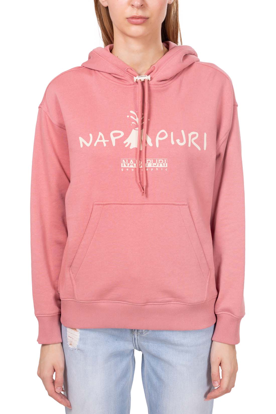 NAPAPIJRI - Women's Orellana hoodie with logo print  - Size S-1