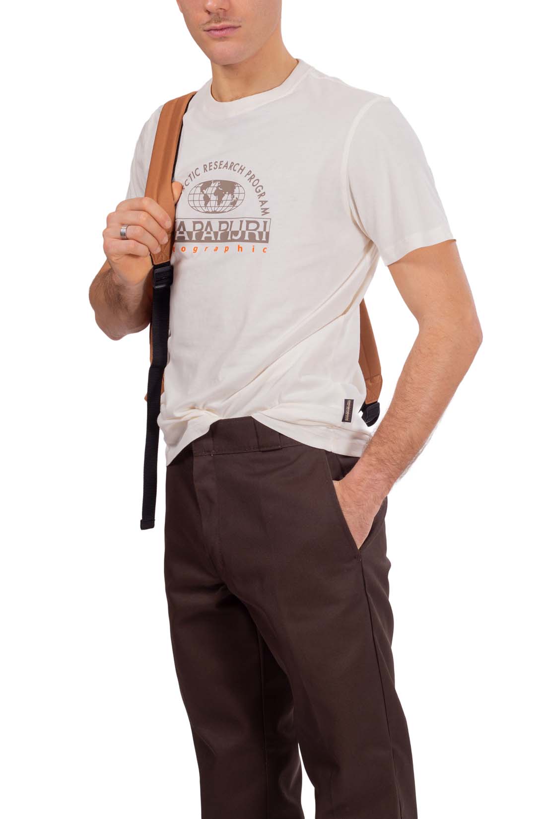 NAPAPIJRI - Men's regular Macas T-shirt  - Size XXL-75