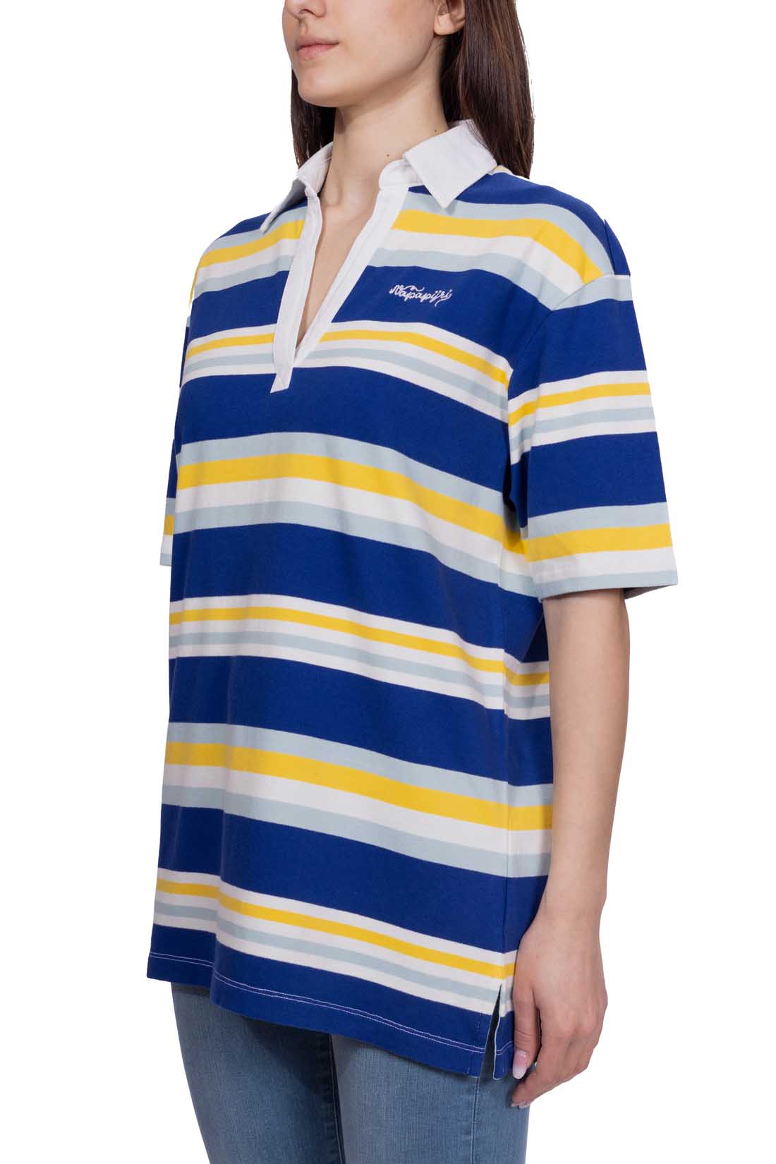 NAPAPIJRI - Women's striped Ete polo shirt-17