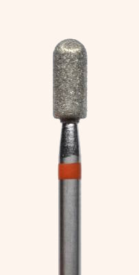 KMIZ - Diamond Nail Drill Bit Red Cylinder 3.5-8.0F (#110)-1
