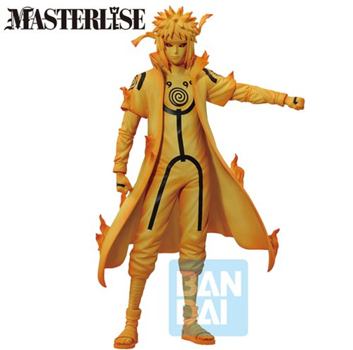 Naruto Shippuden Minato Namikaze Kurama Link Mode Masterlise Ichibansho Statue