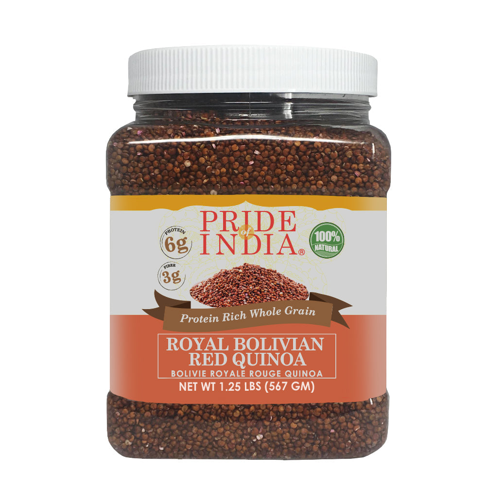 Red Royal Quinoa - Protein Rich Whole Grain Jar-0