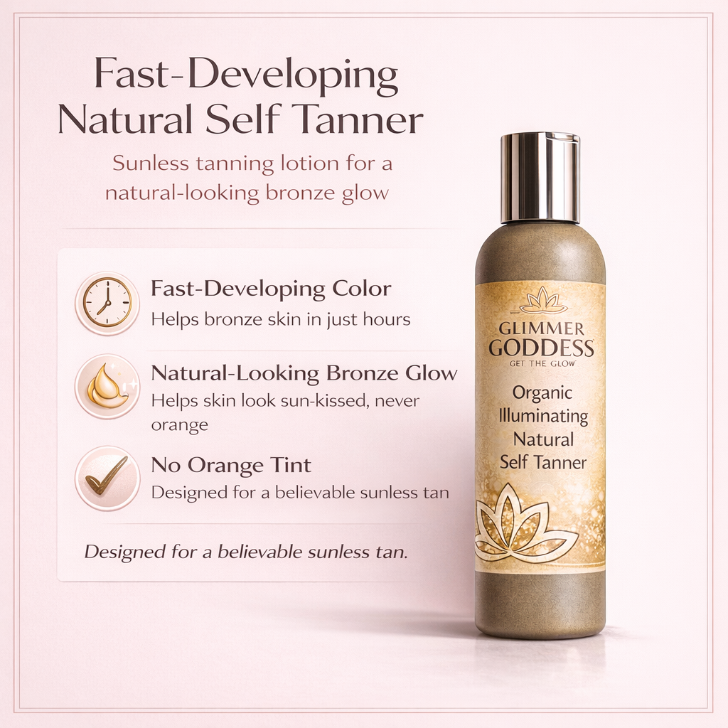 Organic Self Tanner – Fast Bronze Glow