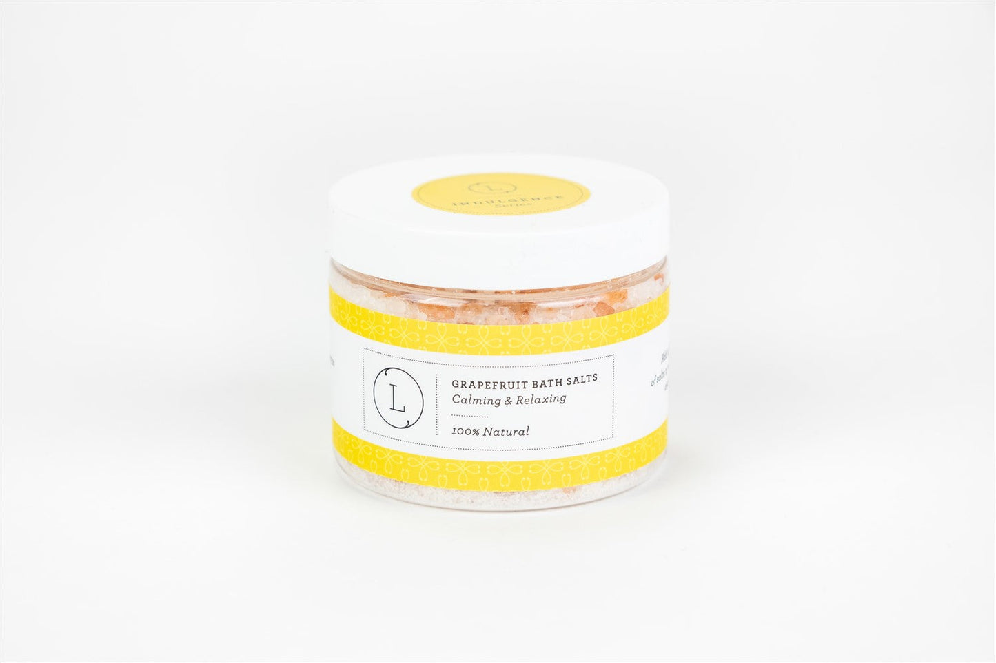 Grapefruit Natural Bath Salt Soak with Dead sea, Epsom and Himalayan salts-0