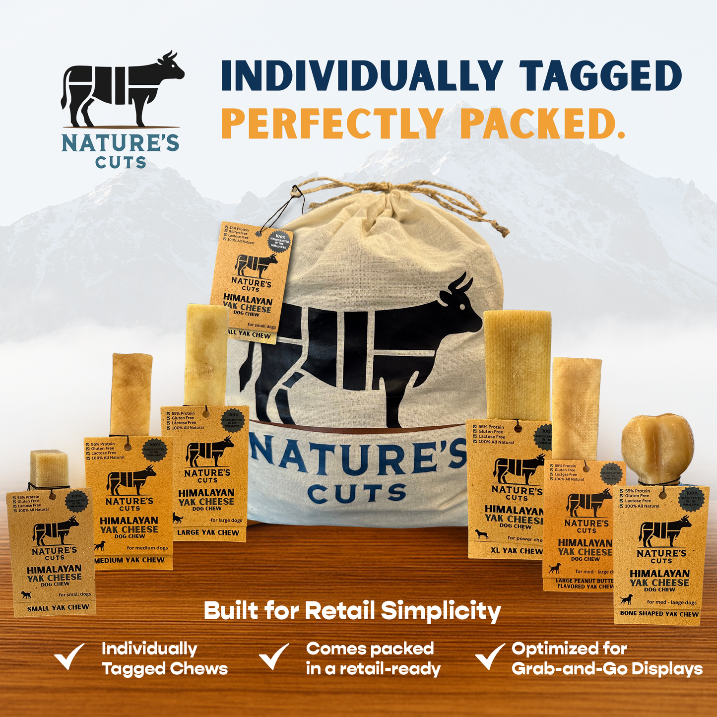 Extra Large Yak Cheese w/ Tag-2