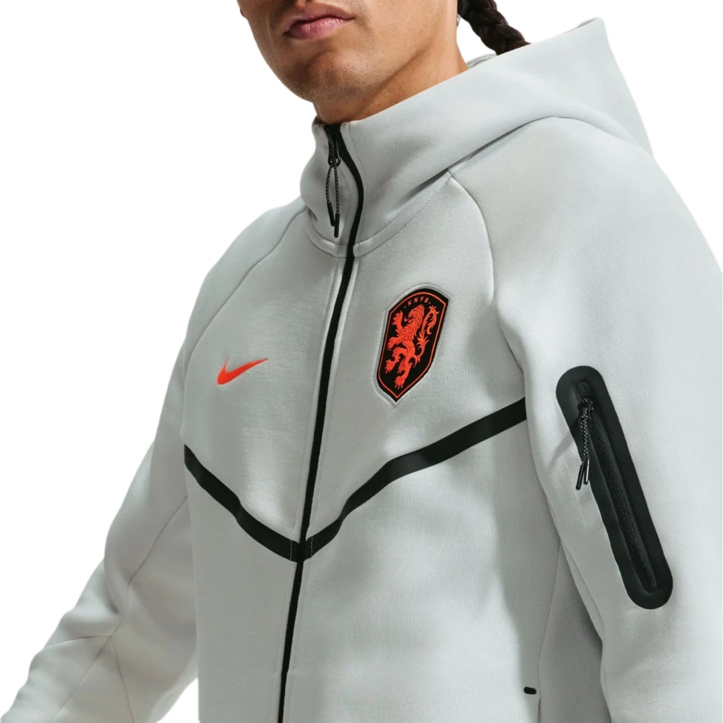 Netherlands Tech Fleece presentation soccer tracksuit 2026/27 - Nike-3