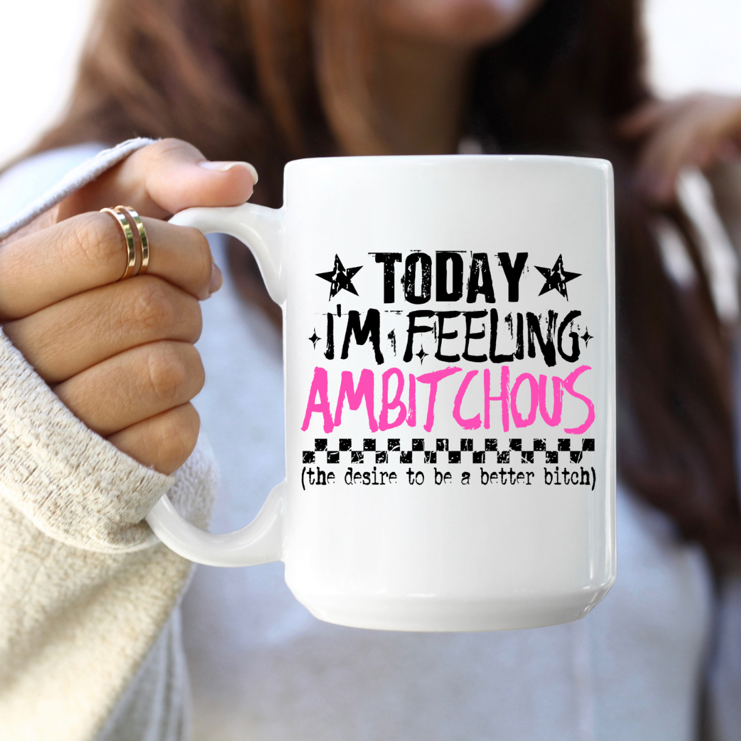 Today I'm Feeling.. Ceramic Coffee Mug-0