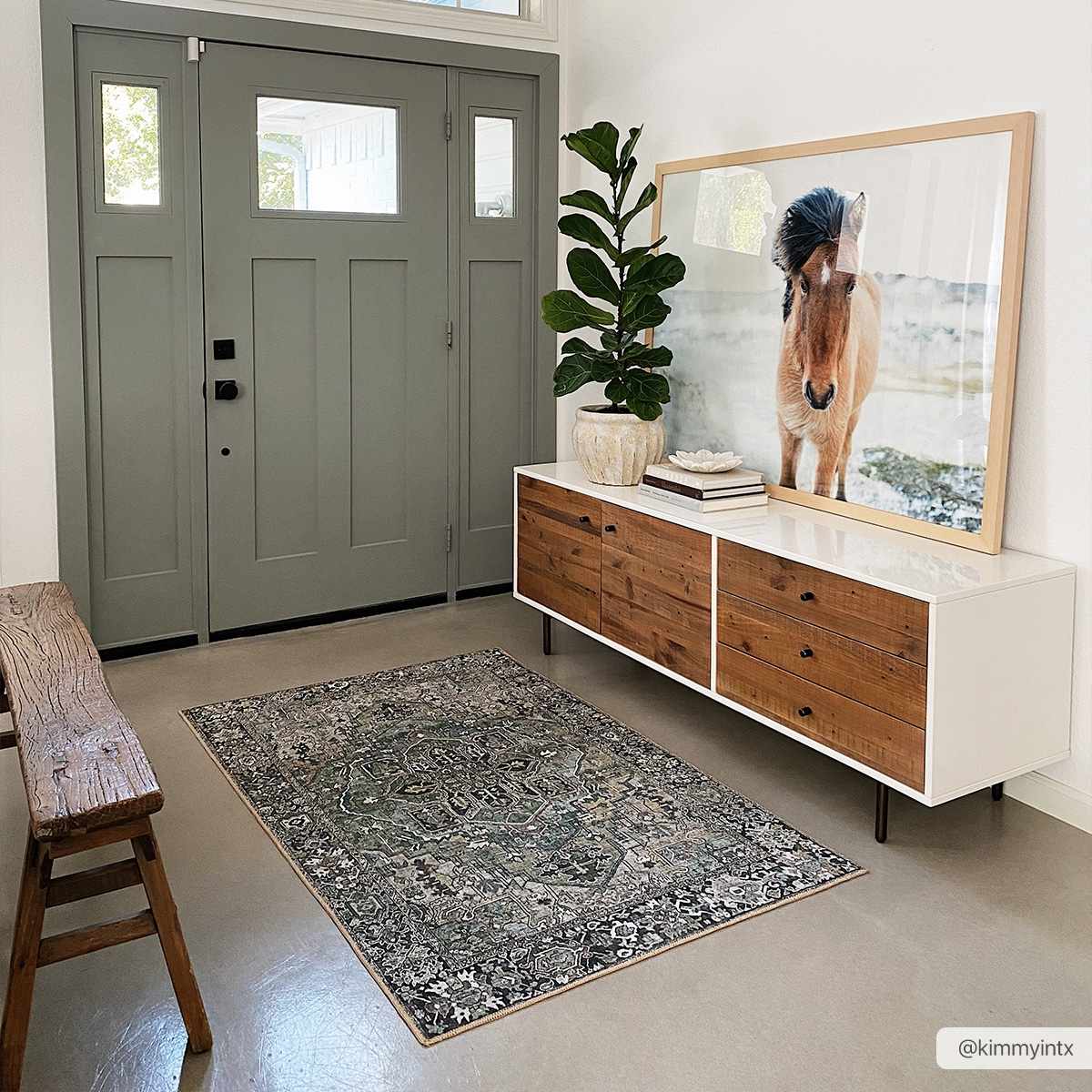 Neyland Sage Green Area Rug-3
