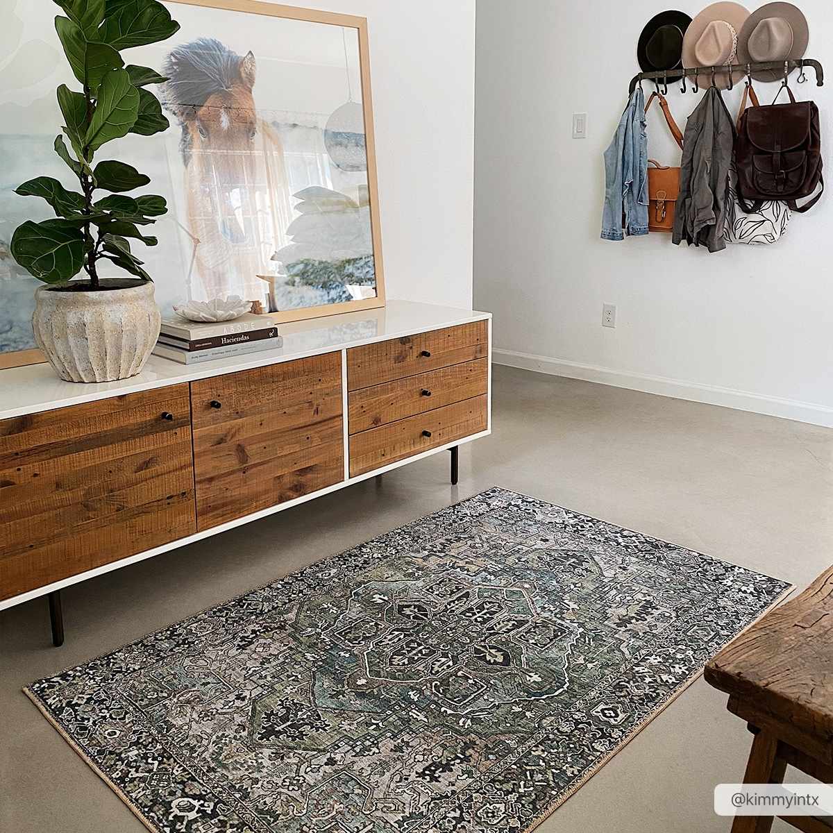 Neyland Sage Green Area Rug-2