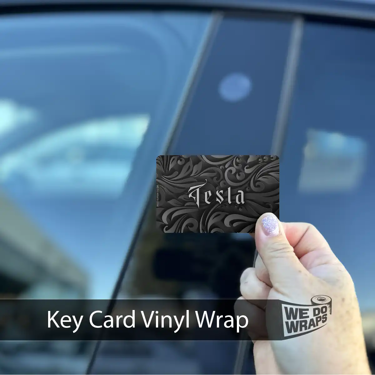 Nocturnal Petals | NFC Key Card Wrap