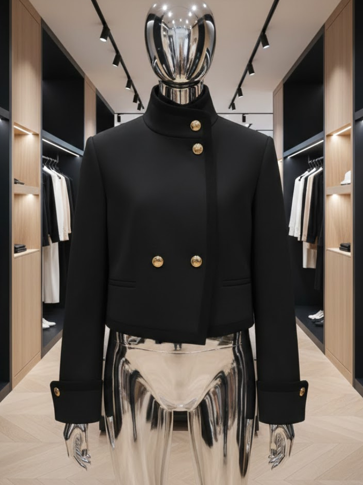 Noir Avant-Garde Jacket • FIFTH AVE New Collection BYMANYC ® New York-1