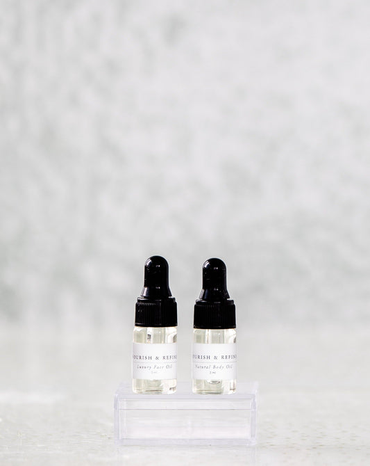 Mini Lux Face & Body Oil Set