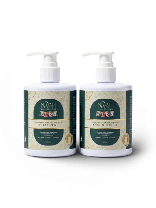 Healthy Hair Castor Oil & Shea Butter Shampoo & Conditioner Bundle