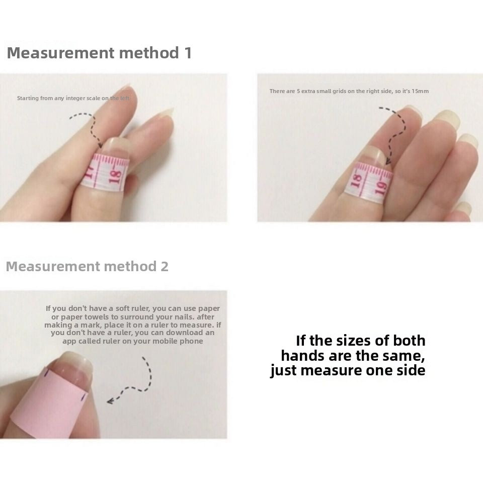 Fun clown sweet cool hand-painted graffiti three-dimensional pinching niche fake finger