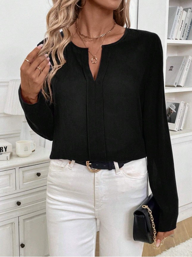 Women Clothing Spring Summer Satin Faux Silk Shirt Satin