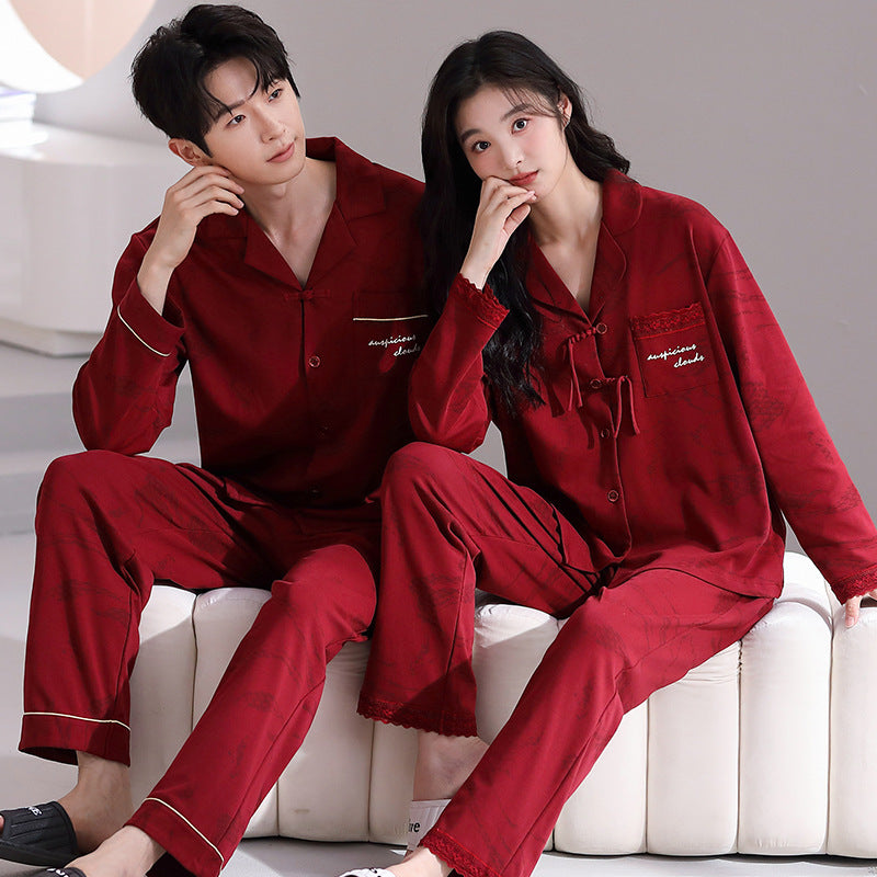 Couple's home suit set
