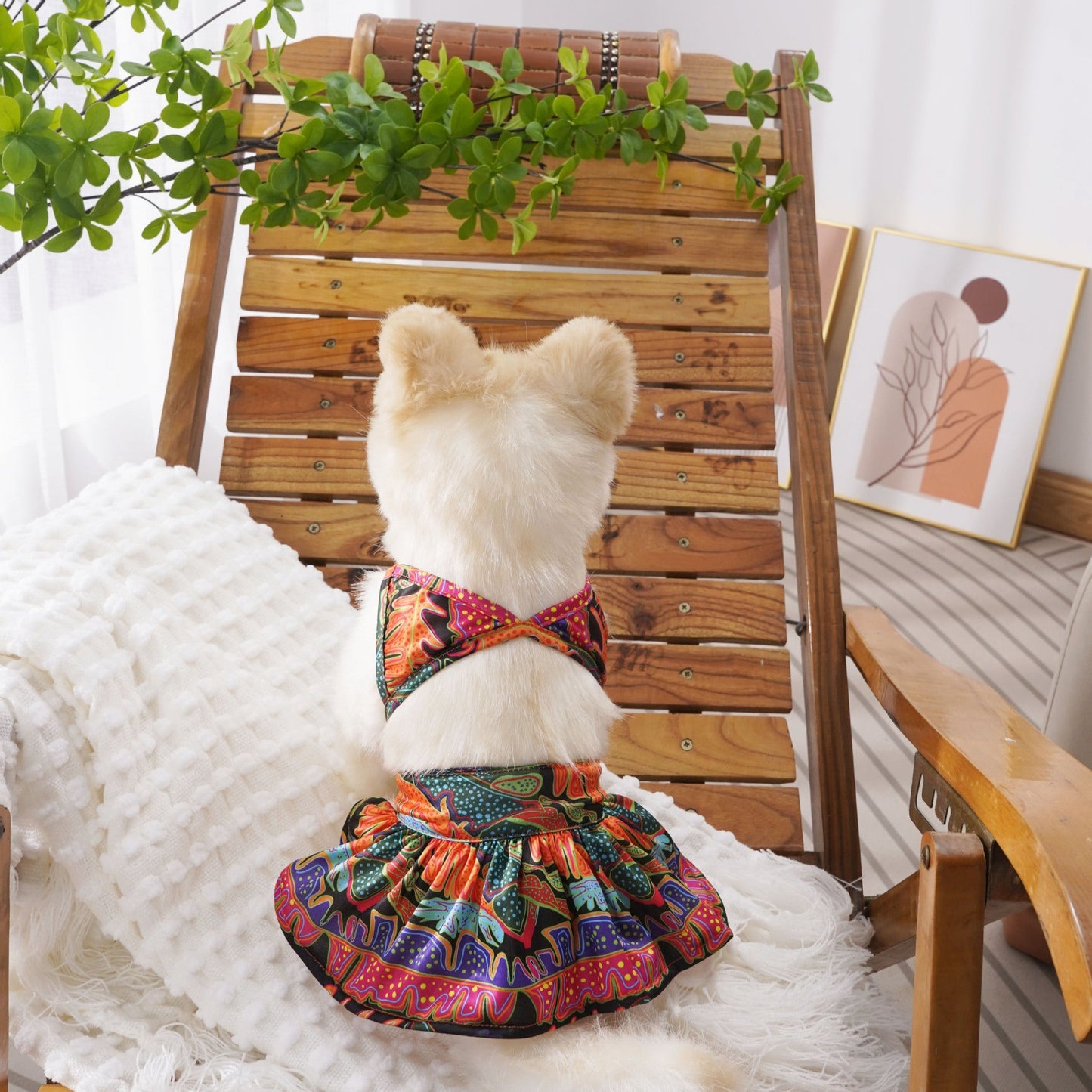 Dog bikini swim wear