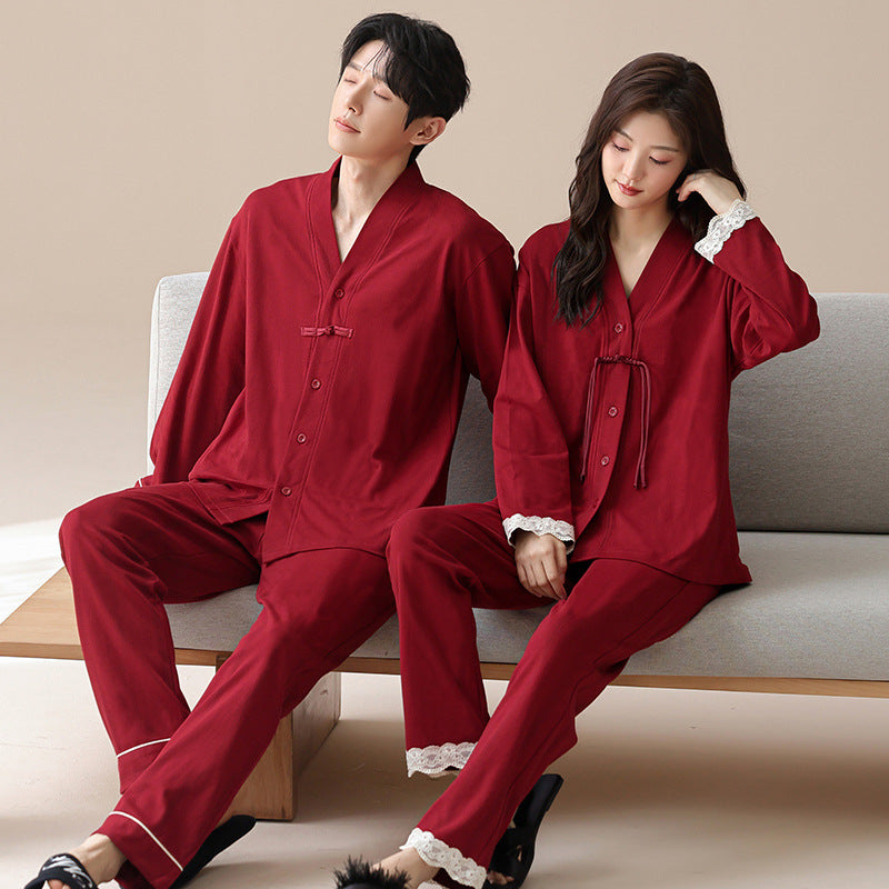 Couple's home suit set